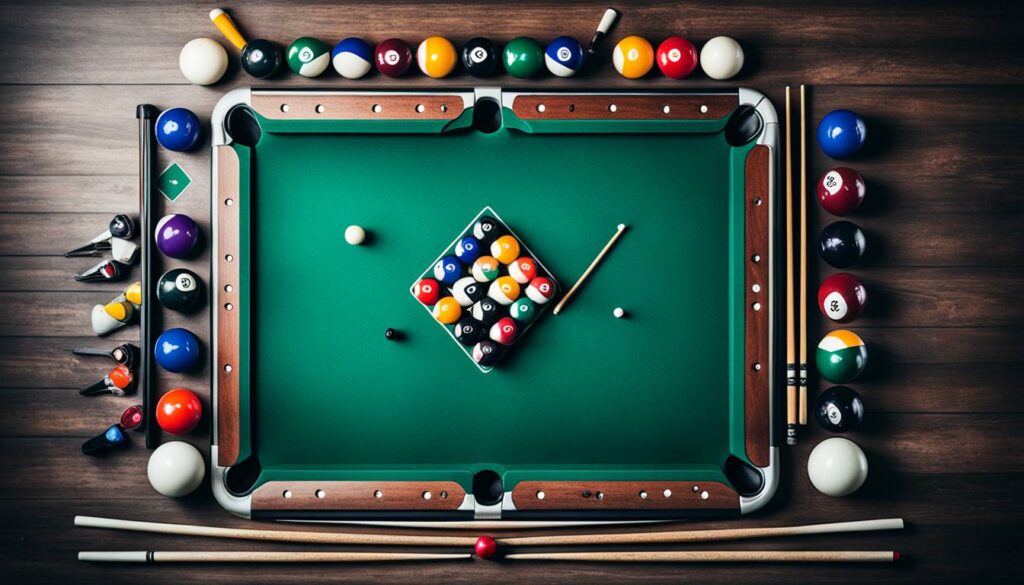 Poolbillard Equipment